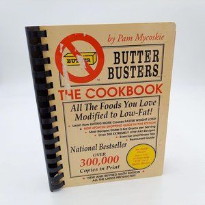 Butter Busters The Cookbook Vintage 1991 Recipe